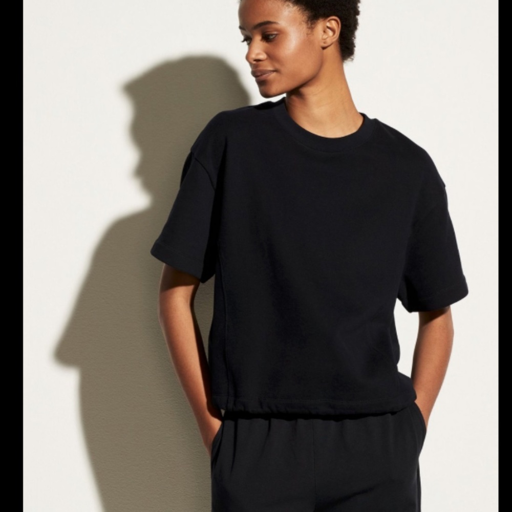 NWT Vince Wide Sleeve Drawcord Pullover
